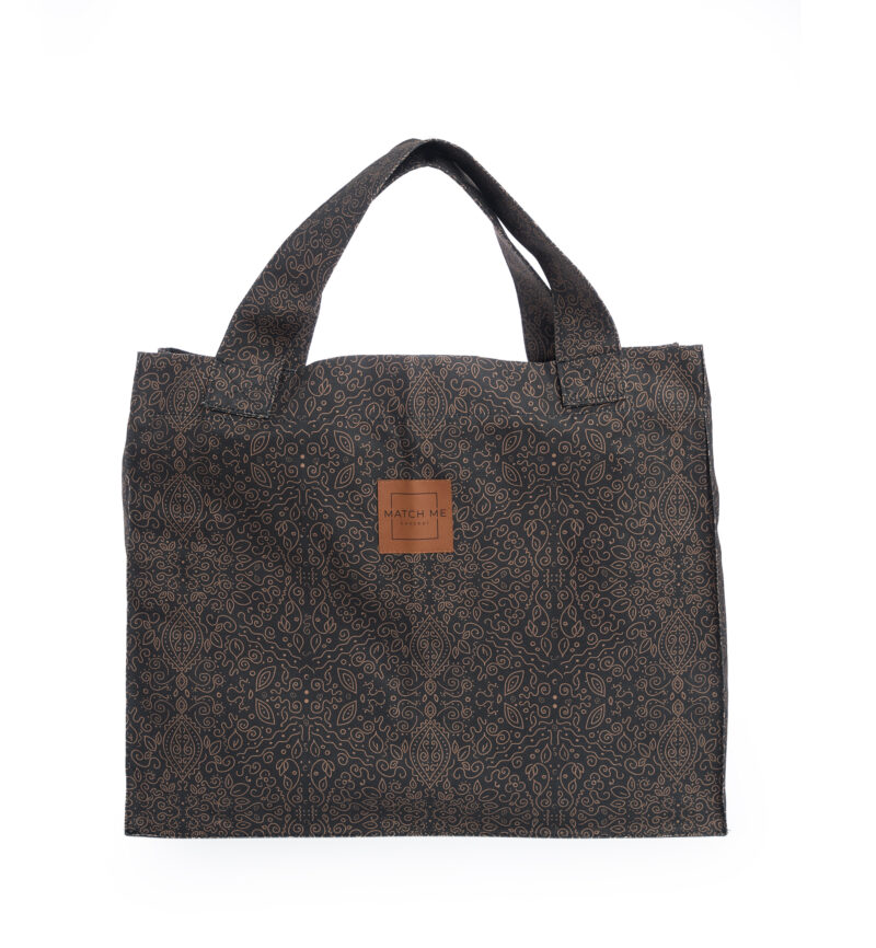 mała shopperka Black orient front